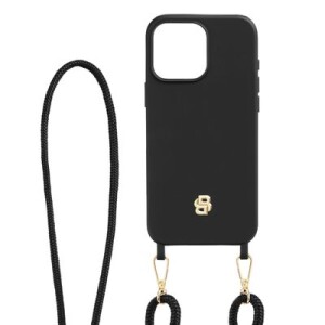 Case for iPhone 16 Pro Max Double B Black & Gold - Reklamnepredmety