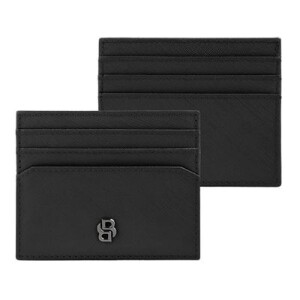 Card holder Double B Saffiano Black - Reklamnepredmety