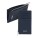 Card holder zip Classic Grained Navy
