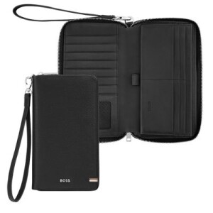 Travel wallet Iconic Black - Reklamnepredmety