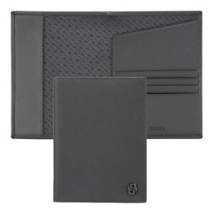 Passport holder Double B Saffiano Grey - Reklamnepredmety
