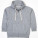 P83 Mens Superstar Zip-Through Hoodie - P83-Heather-Grey-Melange - variant Ls 1000137799