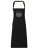 PW136 Division Waxed Look Denim Bib Apron With Faux Leather - PW136_Black-Denim-(ca.-Pantone-433) - variant Ls 1000226785
