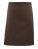 PW151 Colours Mid Lenght Apron - PW151_Brown-(ca.-Pantone-476) - variant Ls 1000143164