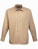 PW200 Poplin Long Sleeve Shirt - PW200_Khaki - variant Ls 1000143584