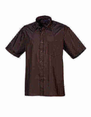 PW202 Men´s Poplin Short Sleeve Shirt - Reklamnepredmety