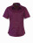 PW302 Ladies Poplin Short Sleeve Blouse - PW302_Aubergine - variant Ls 1000144578