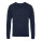 PW694 Mens V-Neck Knitted Sweater - PW694-Charcoal - variant Ls 1000145619