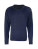 PW694 Mens V-Neck Knitted Sweater - PW694_Navy - variant Ls 1000145628