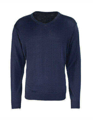PW694 Mens V-Neck Knitted Sweater - Reklamnepredmety