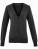 PW697 Ladies Button Through Knitted Cardigan - PW697_Charcoal - variant Ls 1000145710
