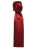 PWB30 Womens Business Scarf - Plain - PWB30_Burgundy-(ca.-Pantone-7427C) - variant Ls 1000145983