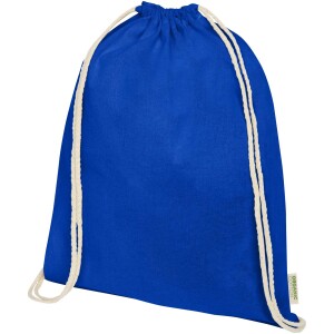 Odisha 140 g/m² OCS organic drawstring bag 5L - Reklamnepredmety