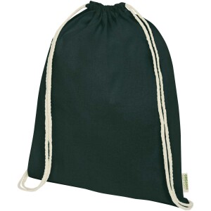 Odisha 140 g/m² OCS organic drawstring bag 5L - Reklamnepredmety
