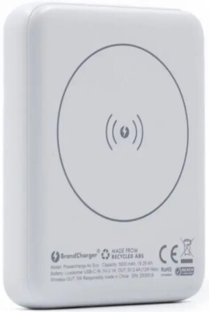 BrandCharger ultra-thin magnetic power bank - Reklamnepredmety