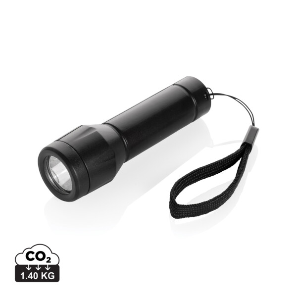 Flara RCS USB rechargeable flashlight made of recycled plastic