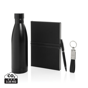 Swiss Peak RCS luxury. gift. business set with water bottle - Reklamnepredmety