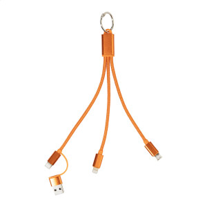 Rafob charging cable with keychain - Reklamnepredmety