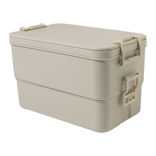 Duplox stackable lunch box