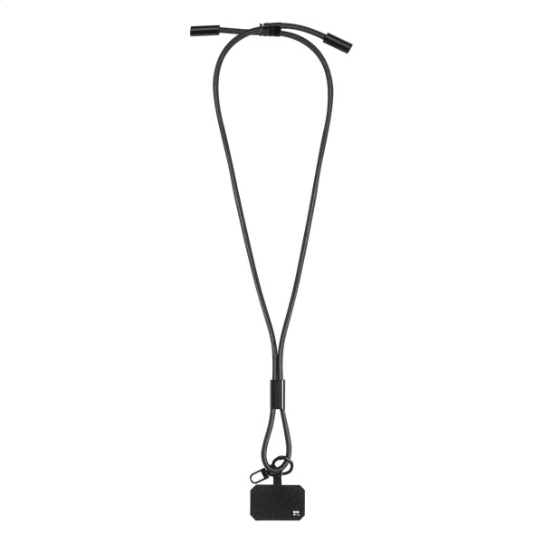 HolCharge 60W RPET cable with mobile phone lanyard