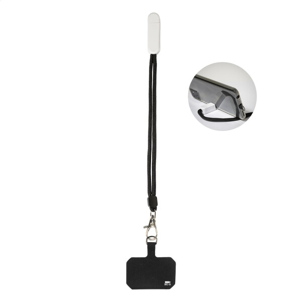 CuffStand RPET bracelet with mobile phone holder