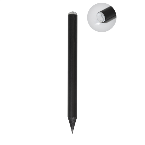 Gemcil Mini Pencil with Decorative Stones