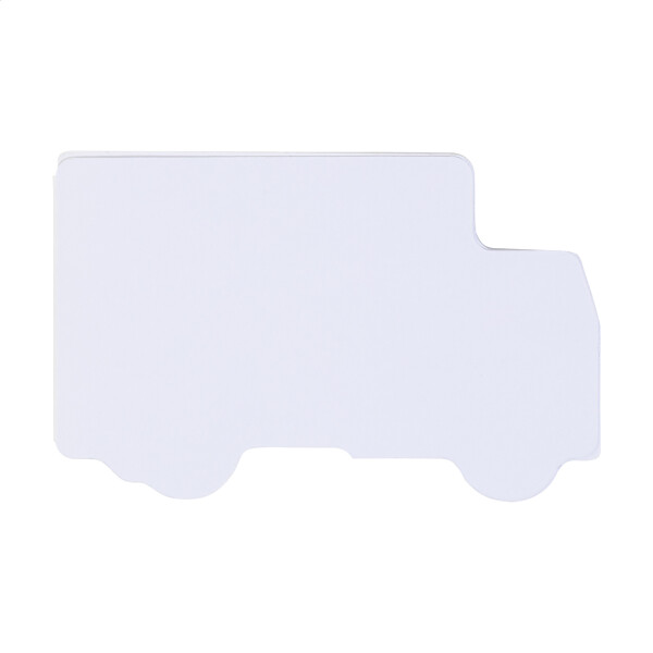 CreaStick Truck custom sticky note pad