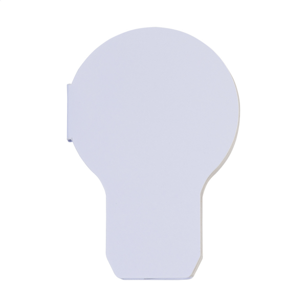 CreaStick Bulb custom sticky note pad