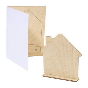 SendCraft vlastná puzzle pohľadnica, strom - Reklamnepredmety