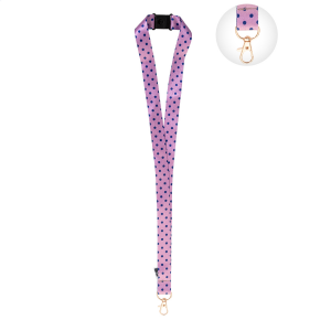 Subyard Shine Safe custom sublimation lanyard - Reklamnepredmety