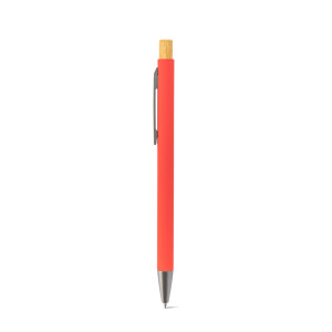 ZYLEN. Ballpoint pen in recycled aluminum (100% rAL), with rubber finish - Reklamnepredmety