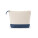 DAPHNE. 100% cotton cosmetic bag (340 g/m²) two-tone - 92536-104-a - variant 