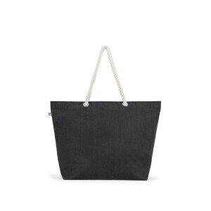 ATHENS. Beach bag in recycled cotton (70%) and recycled polyester (30%) (220 g/m²) - Reklamnepredmety