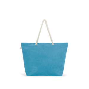 ATHENS. Beach bag in recycled cotton (70%) and recycled polyester (30%) (220 g/m²) - Reklamnepredmety