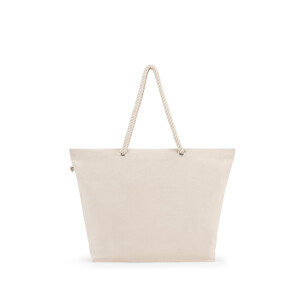 ATHENS. Beach bag in recycled cotton (70%) and recycled polyester (30%) (220 g/m²) - Reklamnepredmety