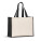 HELSINQUE COLOUR. Canvas bag (320 g/m²), with bottom and sides in laminated jute (350 g/m²) in colors - 92577-103 - variant 