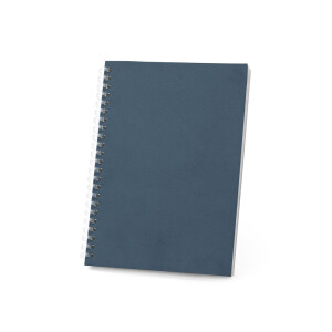 SCHILLER. A5 notepad with flexible cover, made from 100% recycled paper - Reklamnepredmety
