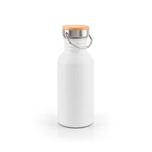 EWING. Single-wall stainless steel bottle (90% recycled), 580 ml - Reklamnepredmety