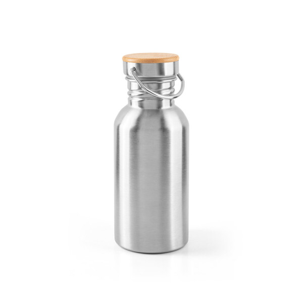 EWING. Single-wall stainless steel bottle (90% recycled), 580 ml