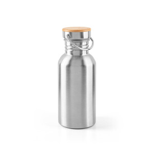 EWING. Single-wall stainless steel bottle (90% recycled), 580 ml - Reklamnepredmety