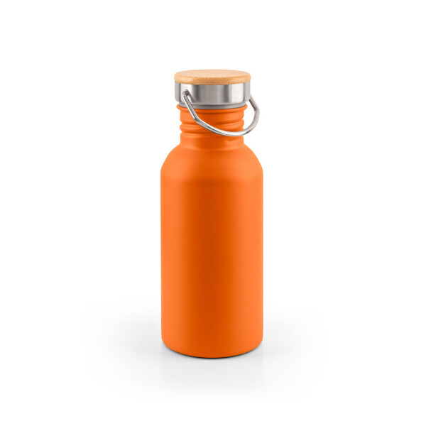 EWING. Single-wall stainless steel bottle (90% recycled), 580 ml