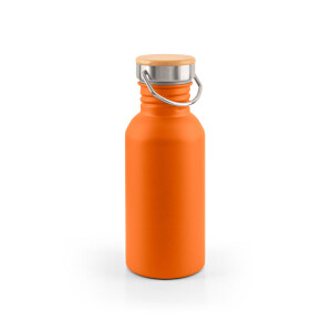 EWING. Single-wall stainless steel bottle (90% recycled), 580 ml - Reklamnepredmety