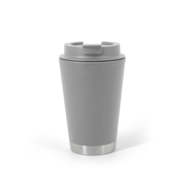 FIGLIOLI. Double-walled, leak-proof PP travel cup, 410 ml