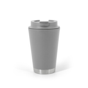 FIGLIOLI. Double-walled, leak-proof PP travel cup, 410 ml - Reklamnepredmety