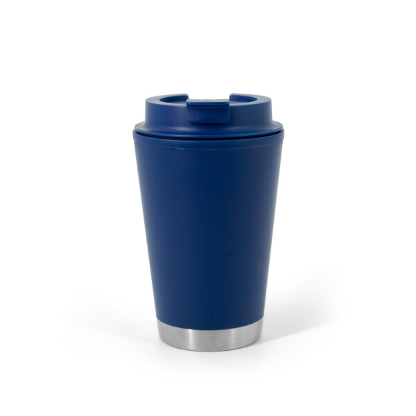 FIGLIOLI. Double-walled, leak-proof PP travel cup, 410 ml