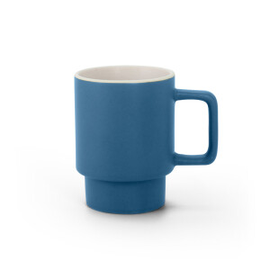 KUERTEN. Ceramic mug with matte finish, 330 mL - Reklamnepredmety