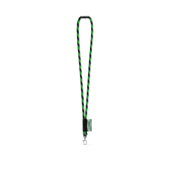 WISBECH. Customized polyamide lanyard,  ø7 x 470 mm