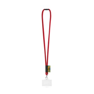 WATFORD. Customized polyamide lanyard with 86 x 54 mm rigid card holder - Reklamnepredmety