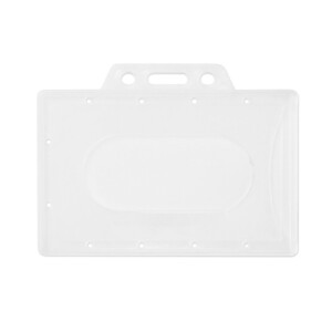 PRYMA. Rigid PP card holder - Reklamnepredmety