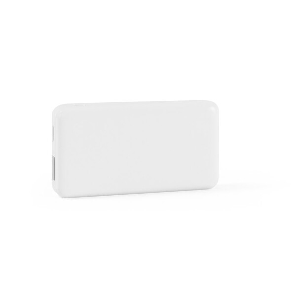 SHERYL. Power bank 4,000 mAh in recycled ABS (100% rABS)